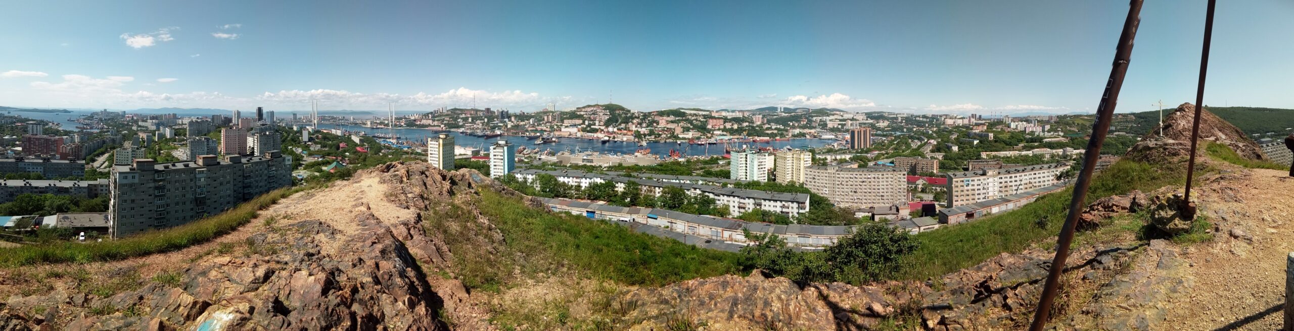 г.Владивосток, гора Е.С.Бурачка. Смотровая площадка.