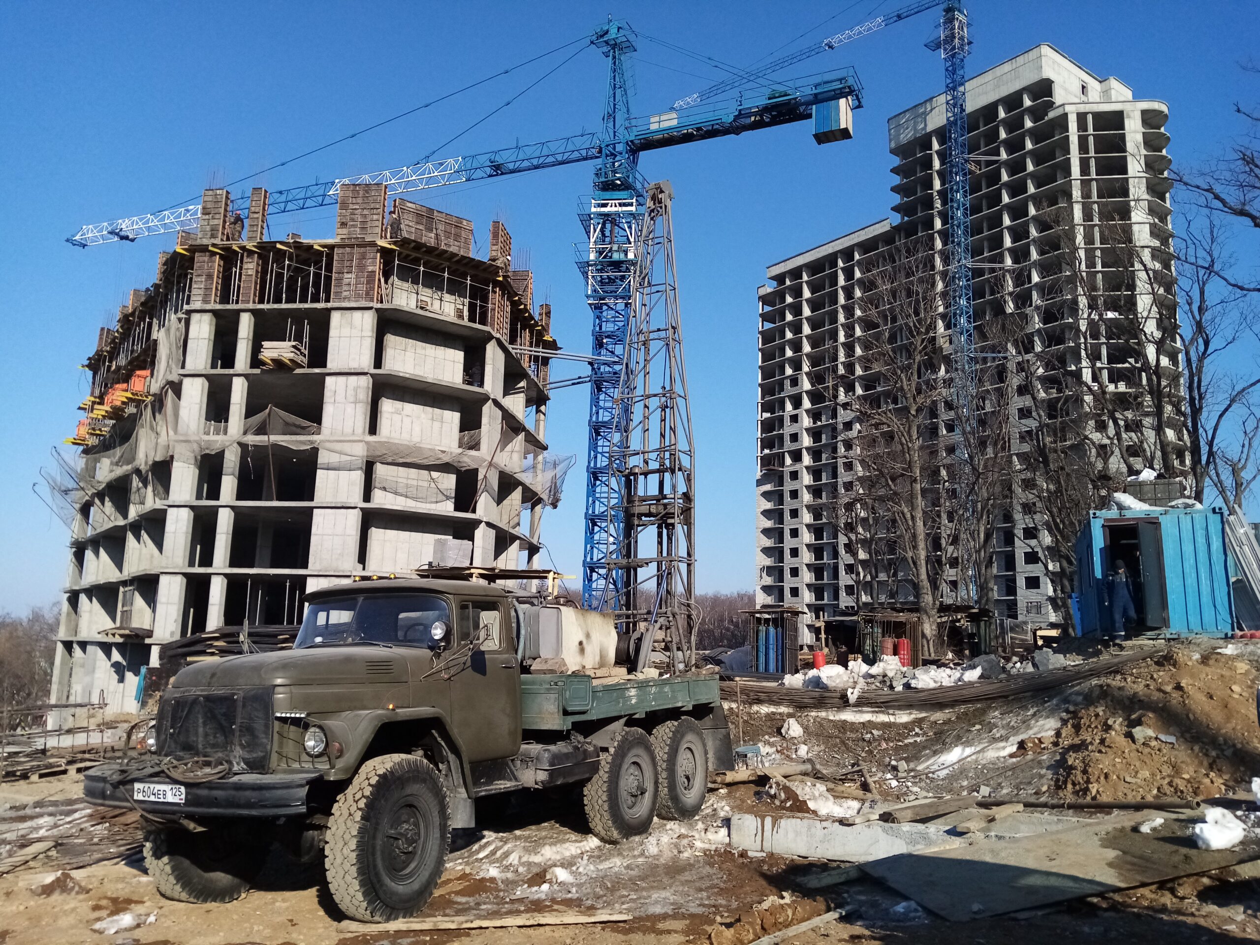 г.Владивосток ул.Мусоргского 74. Жилой комплекс "Чайка".
